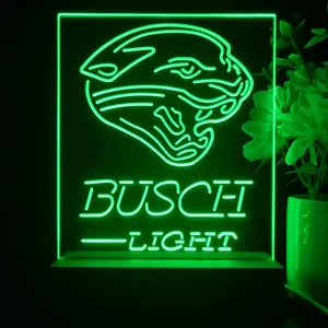 Jacksonville Jaguars Busch Light LED Desk Light