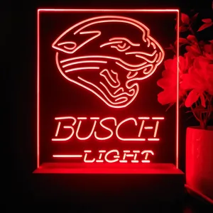 Jacksonville Jaguars Busch Light LED Desk Light
