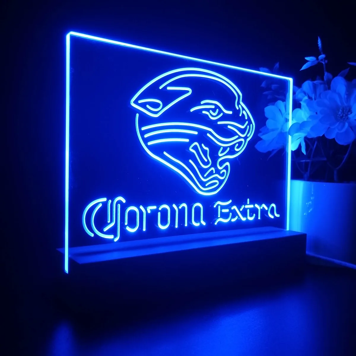 Jacksonville Jaguars Corona Extra LED Desk Light
