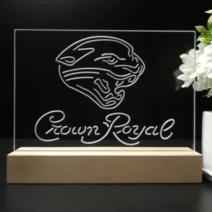 Jacksonville Jaguars Crown Royal LED Desk Light