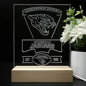 Jacksonville Jaguars EST 1955 LED Desk Light