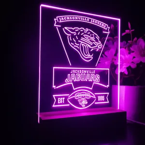 Jacksonville Jaguars EST 1955 LED Desk Light