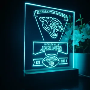 Jacksonville Jaguars EST 1955 LED Desk Light