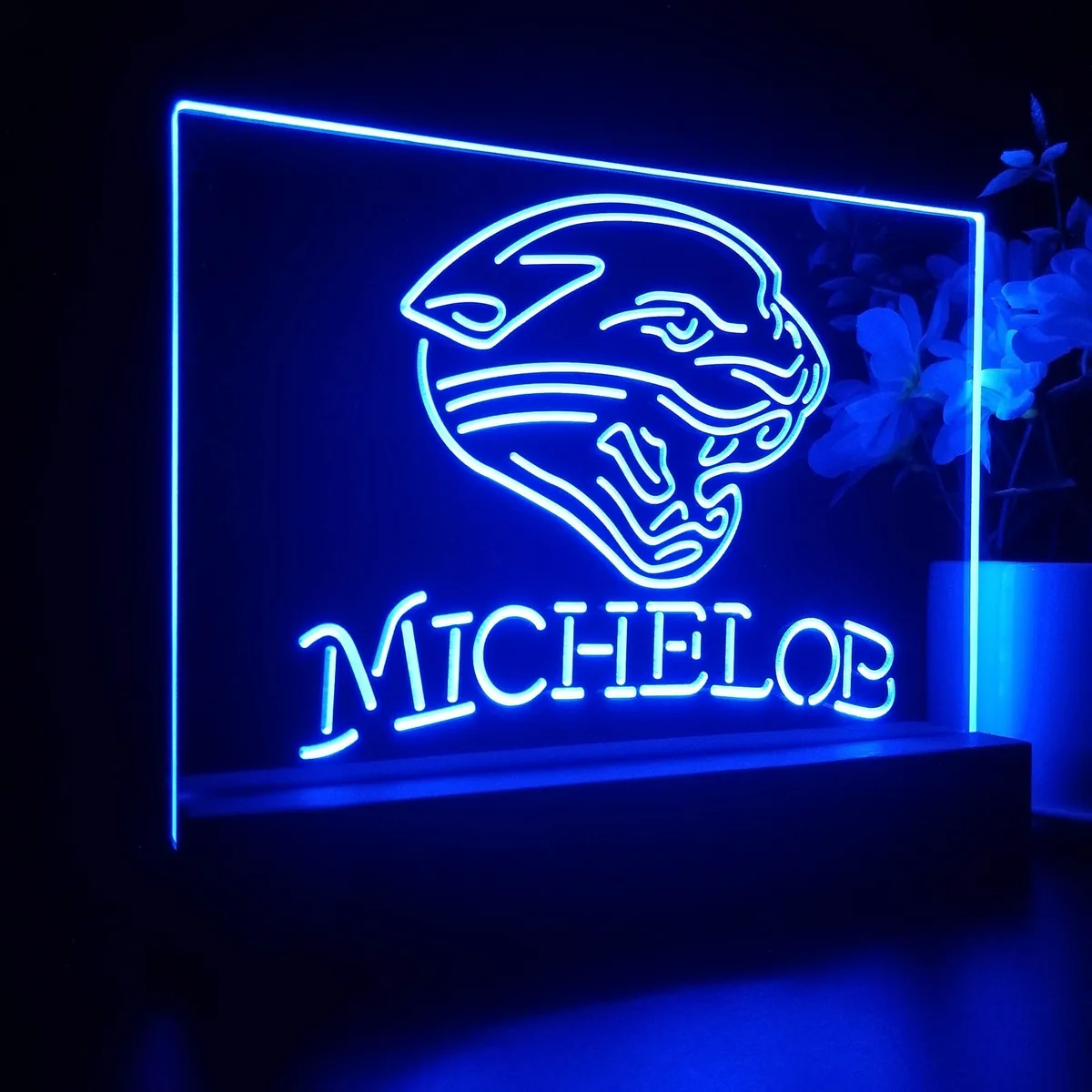Jacksonville Jaguars Michelob LED Desk Light
