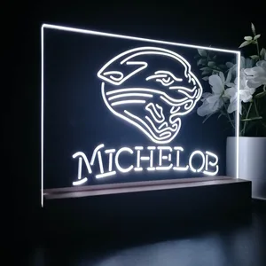 Jacksonville Jaguars Michelob LED Desk Light