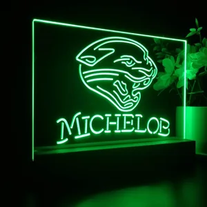 Jacksonville Jaguars Michelob LED Desk Light