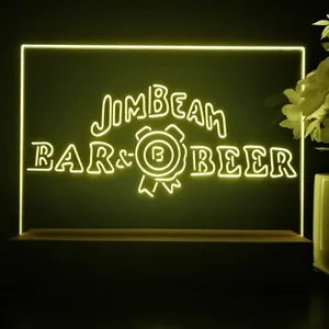 Jim Beam Bar & Beer LED Desk Light
