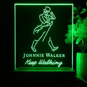 Johnnie Walker Keep Walking LED Desk Light