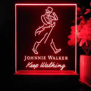 Johnnie Walker Keep Walking LED Desk Light