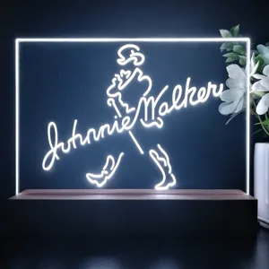 Johnnie Walker Logo 1 LED Desk Light