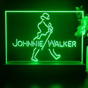Johnnie Walker Logo 2 LED Desk Light