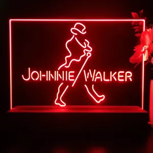 Johnnie Walker Logo 2 LED Desk Light