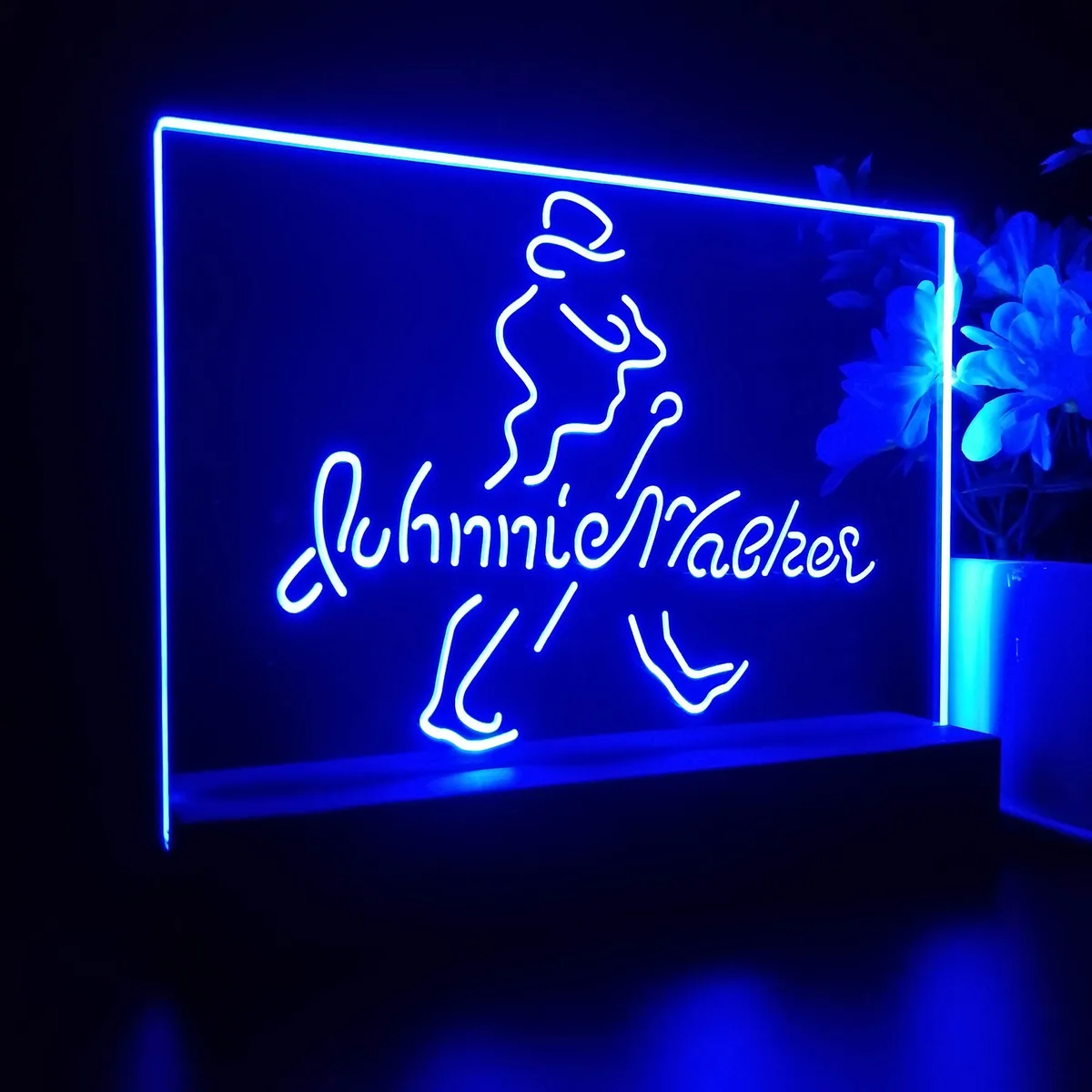 Johnnie Walker Logo Cursive LED Desk Light