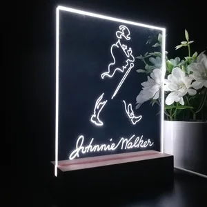 Johnnie Walker Logo LED Desk Light