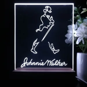 Johnnie Walker Logo LED Desk Light
