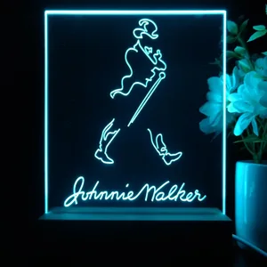 Johnnie Walker Logo LED Desk Light