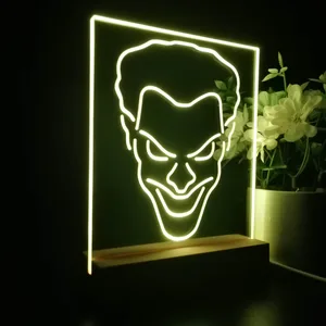 Joker Face LED Desk Light