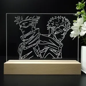 Jujutsu Kaisen Satoru and Jujutsu LED Desk Light