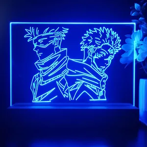 Jujutsu Kaisen Satoru and Jujutsu LED Desk Light