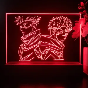 Jujutsu Kaisen Satoru and Jujutsu LED Desk Light