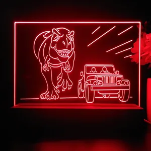 Jurassic Park Jeep Chase LED Desk Light
