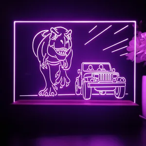 Jurassic Park Jeep Chase LED Desk Light