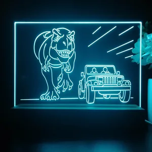 Jurassic Park Jeep Chase LED Desk Light