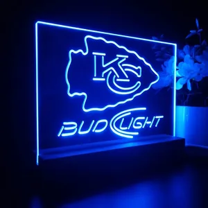 Kansas City Chiefs Bud Light LED Desk Light