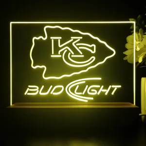 Kansas City Chiefs Bud Light LED Desk Light
