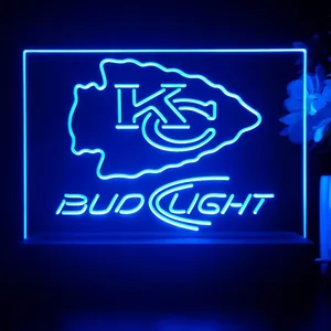 Kansas City Chiefs Bud Light LED Desk Light