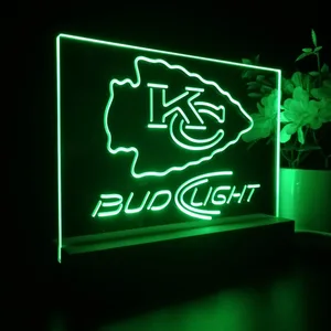 Kansas City Chiefs Bud Light LED Desk Light