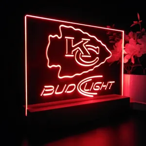 Kansas City Chiefs Bud Light LED Desk Light