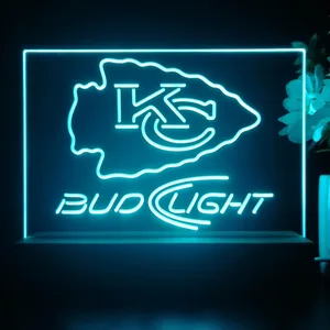 Kansas City Chiefs Bud Light LED Desk Light