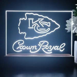 Kansas City Chiefs Crown Royal LED Desk Light