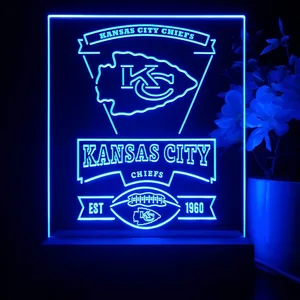 Kansas City Chiefs EST 1960 LED Desk Light