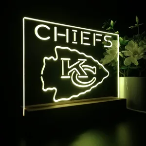 Kansas City Chiefs LED Desk Light