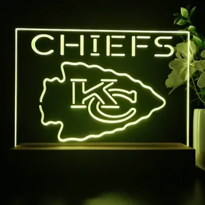 Kansas City Chiefs LED Desk Light
