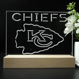 Kansas City Chiefs LED Desk Light