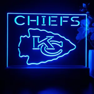 Kansas City Chiefs LED Desk Light
