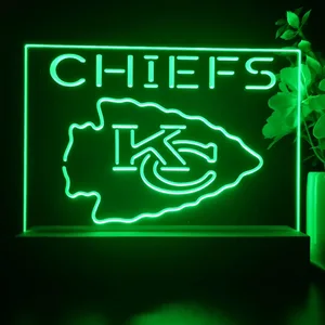 Kansas City Chiefs LED Desk Light