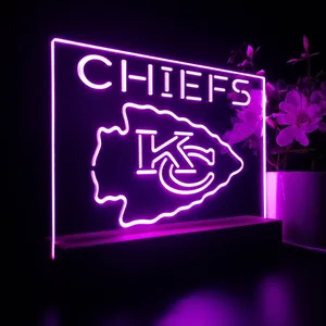 Kansas City Chiefs LED Desk Light