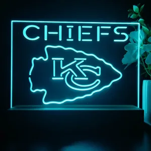 Kansas City Chiefs LED Desk Light