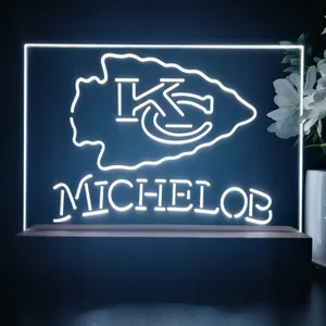 Kansas City Chiefs Michelob LED Desk Light