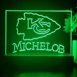 Kansas City Chiefs Michelob LED Desk Light