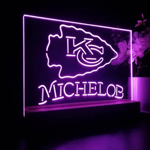 Kansas City Chiefs Michelob LED Desk Light