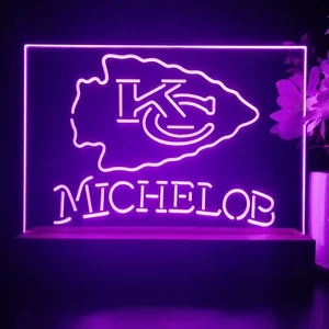 Kansas City Chiefs Michelob LED Desk Light