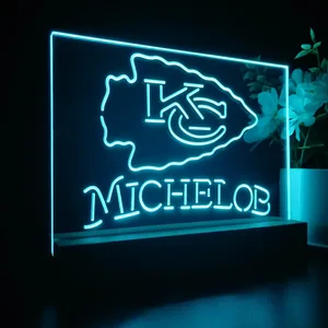 Kansas City Chiefs Michelob LED Desk Light