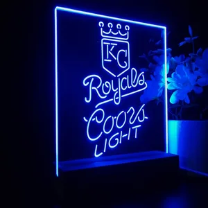 Kansas City Royals Coors Light LED Desk Light