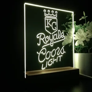 Kansas City Royals Coors Light LED Desk Light