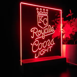 Kansas City Royals Coors Light LED Desk Light